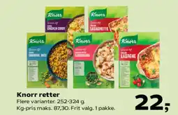 Kvickly Knorr retter tilbud