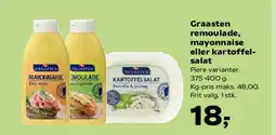 Kvickly Graasten remoulade, mayonnaise eller kartoffel- salat tilbud