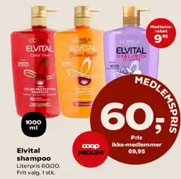 Kvickly Elvital shampoo tilbud