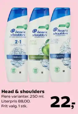 Kvickly Head & shoulders tilbud