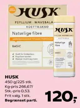 Kvickly HUSK tilbud
