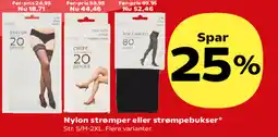 Kvickly Nylon strømper eller strømpebukser* tilbud
