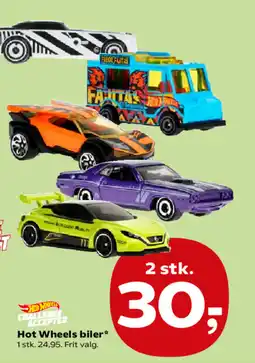 Kvickly Hot Wheels biler* tilbud