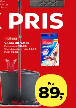Kvickly Vileda UltraMax tilbud
