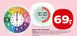 Kvickly Vægur eller visuel timer tilbud