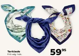 Kvickly Tørklæde Frit valg. 1 stk. tilbud