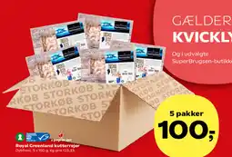 Kvickly Royal Greenland kutterrejer tilbud