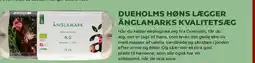Kvickly DUEHOLMS HØNS LÆGGER ÄNGLAMARKS KVALITETSÆG tilbud