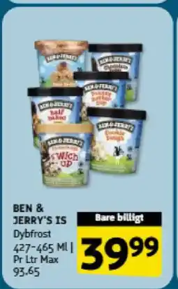 Løvbjerg BEN & JERRY'S IS Dybfrost tilbud