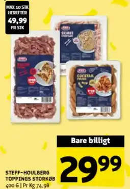 Løvbjerg STEFF-HOULBERG TOPPINGS STORKØB tilbud