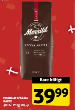 Løvbjerg MERRILD SPECIAL KAFFE tilbud