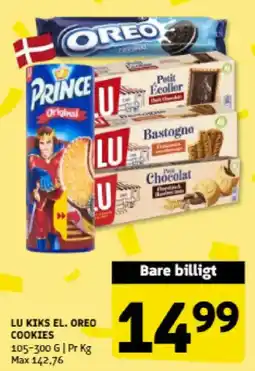 Løvbjerg Lu kiks el. oreo cookies tilbud