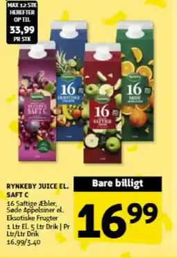 Løvbjerg RYNKEBY JUICE EL. SAFT C tilbud