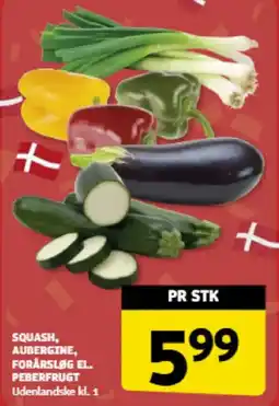 Løvbjerg SQUASH, AUBERGINE, FORÅRSLØG EL. PEBERFRUGT tilbud