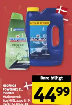 Løvbjerg NEOPHOS POWERGEL EL. PULVER Maskinopvask tilbud