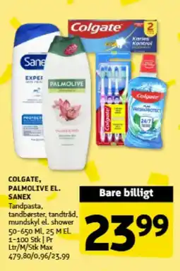 Løvbjerg COLGATE, PALMOLIVE EL. SANEX tilbud