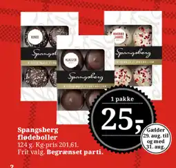 Dagli'Brugsen Spangsberg flødeboller tilbud