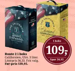 Dagli'Brugsen Route 2 i boks tilbud