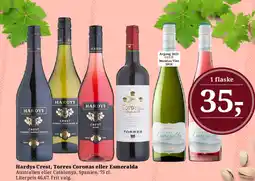 Dagli'Brugsen Hardys Crest, Torres Coronas eller Esmeralda tilbud