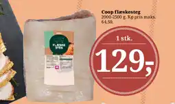Dagli'Brugsen Coop flæskesteg tilbud