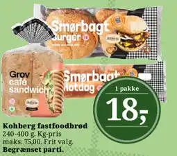 Dagli'Brugsen Kohberg fastfoodbrød tilbud