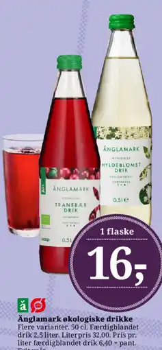Dagli'Brugsen Änglamark økologiske drikke Flere varianter. tilbud