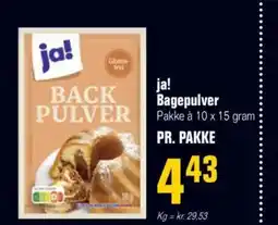 Poetzsch Padborg ja! Bagepulver Pakke tilbud