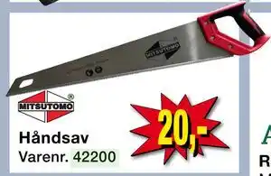 Harald Nyborg Håndsav, DKK 20 tilbud