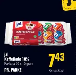 Poetzsch Padborg Ja! kaffefløde 10% tilbud