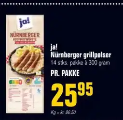 Poetzsch Padborg Ja! nürnberger grillpølser tilbud