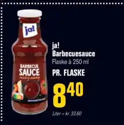 Poetzsch Padborg Ja! barbecuesauce flaske à tilbud