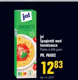Poetzsch Padborg Ja! spaghetti med tomatsauce tilbud
