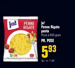 Poetzsch Padborg Ja! penne rigate pasta tilbud
