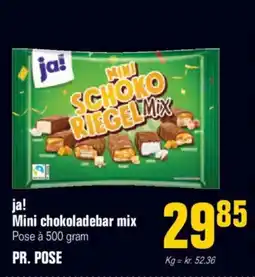 Poetzsch Padborg Ja! mini chokoladebar mix tilbud
