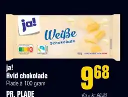 Poetzsch Padborg Ja! hvid chokolade tilbud