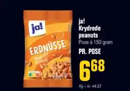 Poetzsch Padborg Ja! krydrede peanuts tilbud