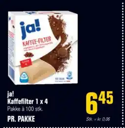 Poetzsch Padborg Ja! kaffefilter 1 x 4 tilbud
