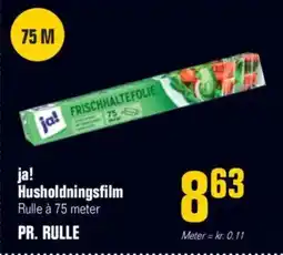 Poetzsch Padborg Ja! husholdningsfilm rulle à 75 meter tilbud