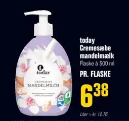 Poetzsch Padborg Today cremesæbe mandelmælk flaske à tilbud