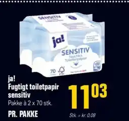 Poetzsch Padborg Ja! fugtigt toiletpapir sensitiv tilbud