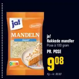 Otto Duborg ja! Hakkede mandler tilbud