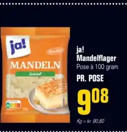 Otto Duborg Ja! mandelflager tilbud