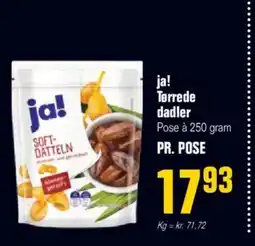 Otto Duborg Ja! tørrede dadler tilbud