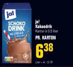 Otto Duborg ja! Kakaodrik Karton à 0,5 liter tilbud