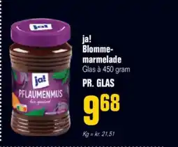 Otto Duborg Ja! blomme- marmelade tilbud