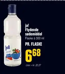 Otto Duborg Ja! flydende sødemiddel tilbud