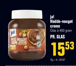 Otto Duborg Creme ja! nødde-nougat tilbud
