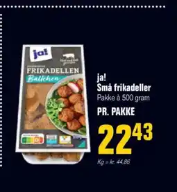 Otto Duborg Ja! små frikadeller tilbud