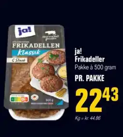 Otto Duborg Ja! frikadeller tilbud