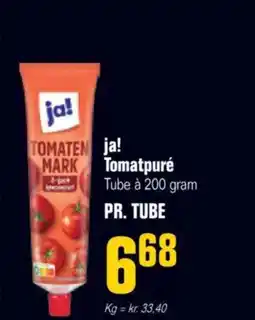 Otto Duborg Ja! tomatpuré tilbud